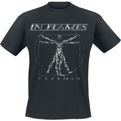 In Flames Clayman Vintage - Kurzes T-Shirt - Herren In Flames Clayman Vintage - Kurzes T-Shirt - Herren