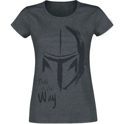 Star Wars The Mandalorian Das ist der Weg - T-Shirt Kurzarm Star Wars The Mandalorian Das ist der Weg - T-Shirt Kurzarm