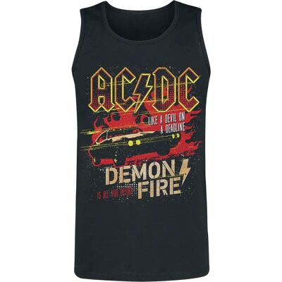 AC/DC Demon Fire Tank - Schwarz - XL - Tanktop AC/DC Demon Fire Tank - Schwarz - XL - Tanktop