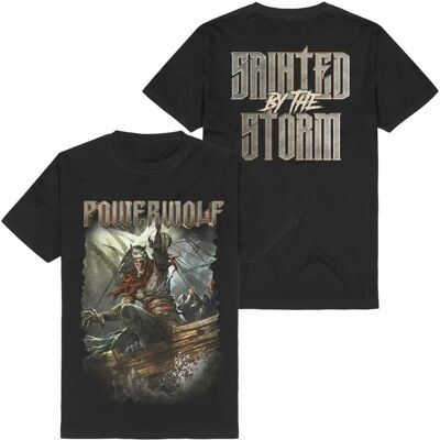 Powerwolf Sainted By The Storm Kurzarm T-Shirt - T-Shirt Powerwolf Sainted By The Storm Kurzarm T-Shirt - T-Shirt