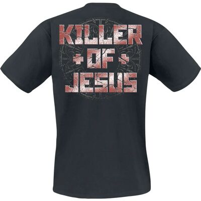Kreator Killer Of Jesus - Kurzarm T-Shirt - Herren - Schwarz - Regular Fit Kreator Killer Of Jesus - Kurzarm T-Shirt - Herren - Schwarz - Regular Fit