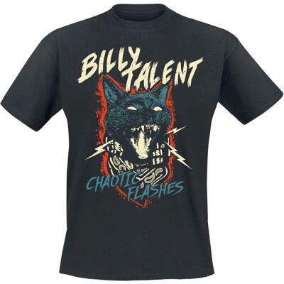 Billy Talent Chaotic Flashes XL T-Skjorte - Band T-Skjorte Billy Talent Chaotic Flashes XL T-Skjorte - Band T-Skjorte