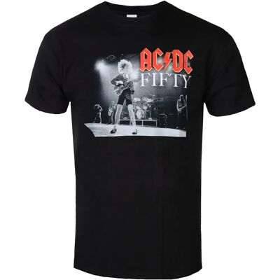 Koszulka AC/DC Fifty Czarna - T-Shirt Koszulka AC/DC Fifty Czarna - T-Shirt