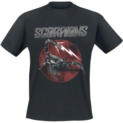 Scorpions 7 Jack Plug T-skjorte med korte ermer - Svart - Herre Scorpions 7 Jack Plug T-skjorte med korte ermer - Svart - Herre