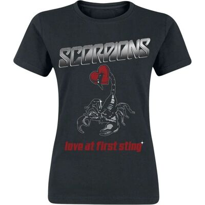 Scorpions Pierced Heart S Kortermet T-Skjorte - Herre Scorpions Pierced Heart S Kortermet T-Skjorte - Herre
