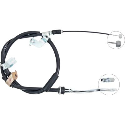 F.Becker_line - MB256741 - für Mitsubishi L300 - Handbremse-Seilzug F.Becker_line - MB256741 - für Mitsubishi L300 - Handbremse-Seilzug