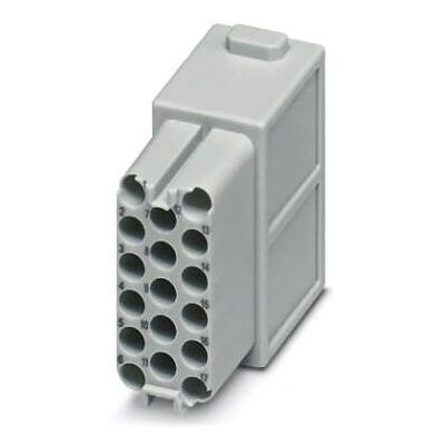 Phoenix Contact HC-M-17-CT-F - Kontaktmodul - 17-polig, Crimp, Silber, Kupfer - IP54 - 5 Stück Phoenix Contact HC-M-17-CT-F - Kontaktmodul - 17-polig, Crimp, Silber, Kupfer - IP54 - 5 Stück
