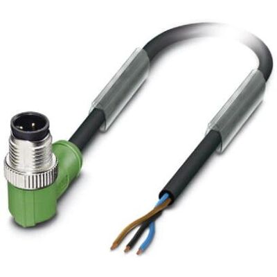 Phoenix Contact 1414448 Sensor/Antriebskabel - 3 m, Schwarz, 3-polig Phoenix Contact 1414448 Sensor/Antriebskabel - 3 m, Schwarz, 3-polig