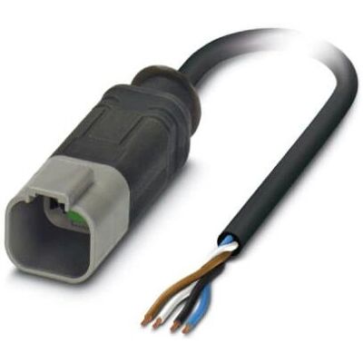Phoenix Contact SAC-4P-DTMS/1,5-PUR Sensor-/Aktor-Kabel - 4-polig, Schwarz, 1,5m Phoenix Contact SAC-4P-DTMS/1,5-PUR Sensor-/Aktor-Kabel - 4-polig, Schwarz, 1,5m