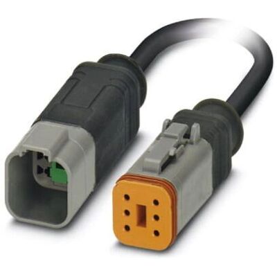 Phoenix Contact 1415036 Sensor-/Aktorkabel - 0,6m Schwarz Phoenix Contact 1415036 Sensor-/Aktorkabel - 0,6m Schwarz