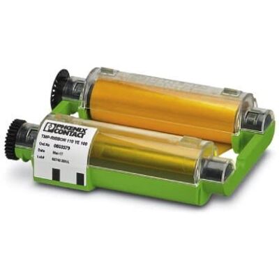 Phoenix TMP-RIBBON 110 YE100 - Farbbandkassette - Gelb - 1 St Phoenix TMP-RIBBON 110 YE100 - Farbbandkassette - Gelb - 1 St