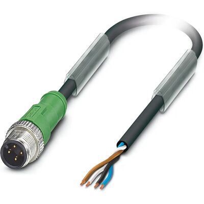 Phoenix Contact 1415585 Sensor/Actuator Kabel - 1,5m, 4-polig, Schwarz Phoenix Contact 1415585 Sensor/Actuator Kabel - 1,5m, 4-polig, Schwarz