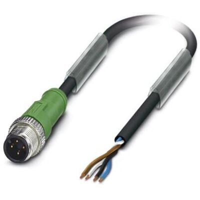 Phoenix Contact - SAC-4P-M12MS#1415589 - Black - Cable Phoenix Contact - SAC-4P-M12MS#1415589 - Black - Cable