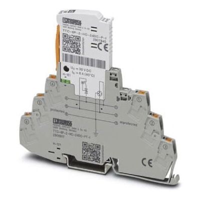 Phoenix Contact TTC-6P-2-HC-24DC-PT-I - Überspannungsschutz - Grau Phoenix Contact TTC-6P-2-HC-24DC-PT-I - Überspannungsschutz - Grau