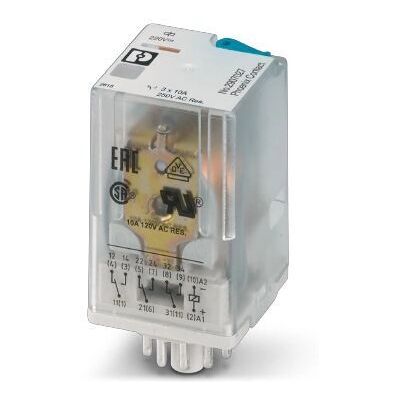 Phoenix Contact REL-OR3/LDP-220DC/3X21 - Leistungsrelais, DIN-Schiene Phoenix Contact REL-OR3/LDP-220DC/3X21 - Leistungsrelais, DIN-Schiene