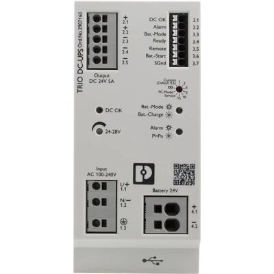 Phoenix Contact Compact UPS 24V dc - Uninterruptible Power Supply Phoenix Contact Compact UPS 24V dc - Uninterruptible Power Supply