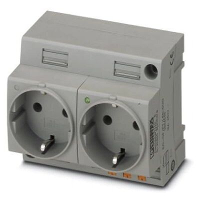 Phoenix Contact EO-CF/PT/LED/DUO Grau - Steckdose Phoenix Contact EO-CF/PT/LED/DUO Grau - Steckdose
