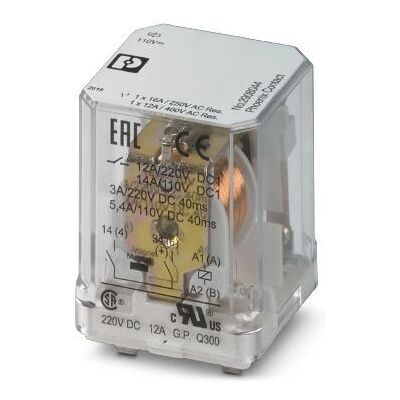 Phoenix Contact REL-PR1-110DC/1/MB Hochleistungs-Steckrelais - Relais Phoenix Contact REL-PR1-110DC/1/MB Hochleistungs-Steckrelais - Relais