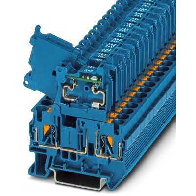 Phoenix Contact 3211905 Schraubklemme - Push-in, Blau, 6,2mm breit Phoenix Contact 3211905 Schraubklemme - Push-in, Blau, 6,2mm breit