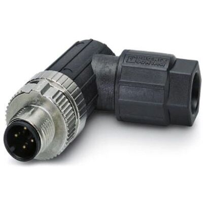 Phoenix Contact 1424654 Rundstecker weiblich 90° SACC 4-polig M12 Phoenix Contact 1424654 Rundstecker weiblich 90° SACC 4-polig M12