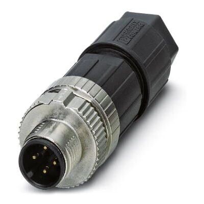Phoenix Contact M12 4-poliger Rundstecker - Kabelmontage IP65/IP67 Phoenix Contact M12 4-poliger Rundstecker - Kabelmontage IP65/IP67