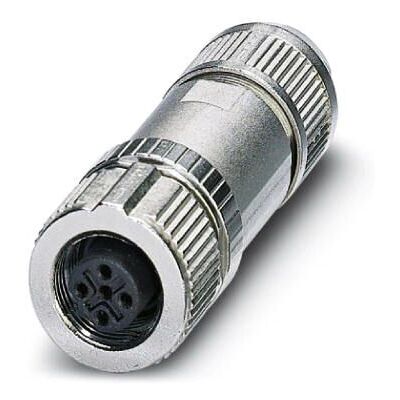 Phoenix Contact 1424664 M12 Circular Connector - 5 Poles - IP65/IP67 - Wire Connector Phoenix Contact 1424664 M12 Circular Connector - 5 Poles - IP65/IP67 - Wire Connector