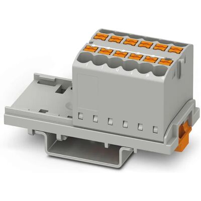 Phoenix Contact PTFIX 12X2,5-NS35 Grå - Fördelningsskåps tillbehör Phoenix Contact PTFIX 12X2,5-NS35 Grå - Fördelningsskåps tillbehör
