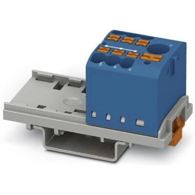Phoenix Contact PTFIX 6/6X2,5-NS35 BU Terminalblock - Spannung 500V, 24A Phoenix Contact PTFIX 6/6X2,5-NS35 BU Terminalblock - Spannung 500V, 24A