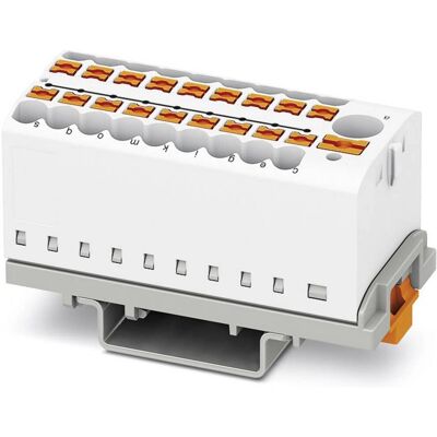 Phoenix Contact 3273122 Tillbehör för distributionsskåp - Push-in, 24A, Vit Phoenix Contact 3273122 Tillbehör för distributionsskåp - Push-in, 24A, Vit