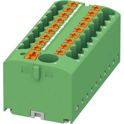 Phoenix Contact 3273382 Green Distribution Block - Electrical Distribution Board Accessory Phoenix Contact 3273382 Green Distribution Block - Electrical Distribution Board Accessory