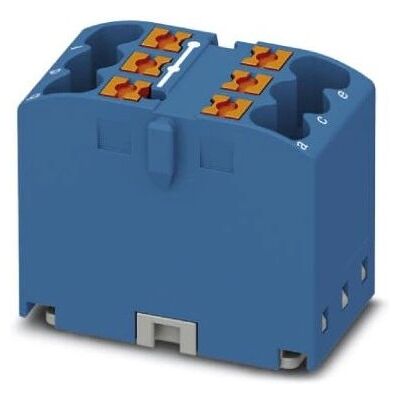 Phoenix Contact PTFIX 6X2,5-G BU distributionsblock - Blå Phoenix Contact PTFIX 6X2,5-G BU distributionsblock - Blå