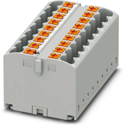 Phoenix Contact PTFIX 18X2,5-G GY - Bloc de distribution - Publicité Phoenix Contact PTFIX 18X2,5-G GY - Bloc de distribution - Publicité