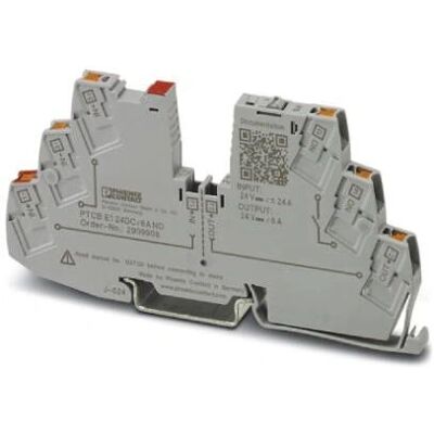 Phoenix Contact 2909908 Schutzschalter - 6A, Grau, Hutschiene Phoenix Contact 2909908 Schutzschalter - 6A, Grau, Hutschiene