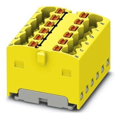 Phoenix Contact 3002769 Electrical Distribution Board Accessory - PTFIX, 12x1.5, Yellow Phoenix Contact 3002769 Electrical Distribution Board Accessory - PTFIX, 12x1.5, Yellow
