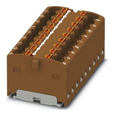 Phoenix Contact PTFIX 18X1,5 BN - Verteilerblock für elektrische Systeme Phoenix Contact PTFIX 18X1,5 BN - Verteilerblock für elektrische Systeme