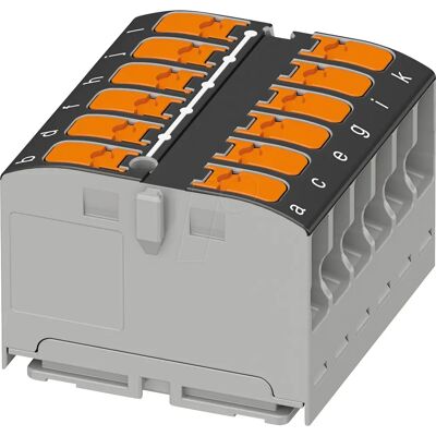 PHOENIX-CONTACT - PTVFIX 12X2.5 - Black - Distribution block PHOENIX-CONTACT - PTVFIX 12X2.5 - Black - Distribution block