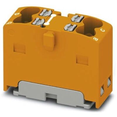 Phoenix Contact 1046619 Terminal Block - Orange - 4 Connection Points Phoenix Contact 1046619 Terminal Block - Orange - 4 Connection Points