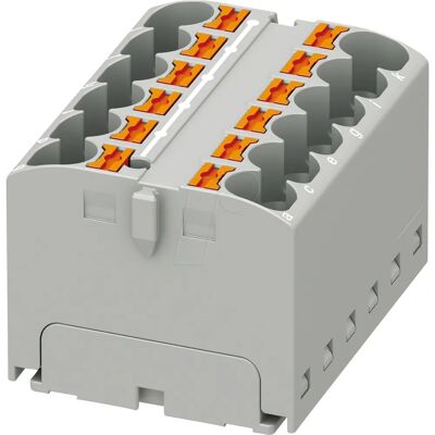 Phoenix Contact PTFIX 12X4 GY - Electrical Distribution Block Phoenix Contact PTFIX 12X4 GY - Electrical Distribution Block
