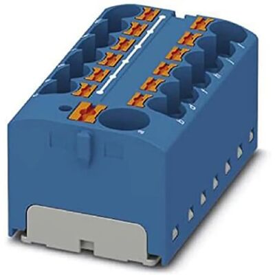 Phoenix Contact PTFIX 10/12X4 BU - Bloque Distribuidor Phoenix Contact PTFIX 10/12X4 BU - Bloque Distribuidor