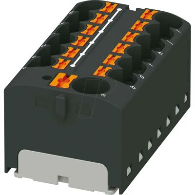 Phoenix Contact PTFIX 10/12X4 BK - Verteilerblock - Elektrisch Phoenix Contact PTFIX 10/12X4 BK - Verteilerblock - Elektrisch