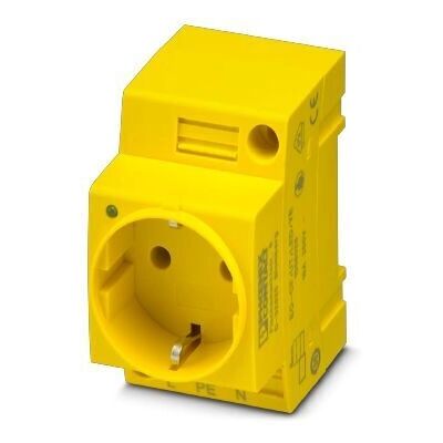 Phoenix Contact 1068028 Enchufe - Amarillo - IP20 - 250V - 16A - Schuko - LED Phoenix Contact 1068028 Enchufe - Amarillo - IP20 - 250V - 16A - Schuko - LED