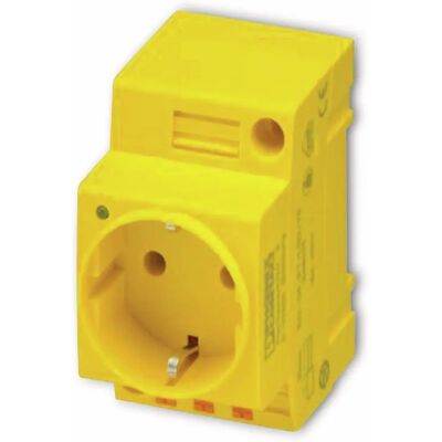 Phoenix Contact EO-CF/PT/LED/YE Gelb - Steckdose - Push-in, VDE 0620-1 Phoenix Contact EO-CF/PT/LED/YE Gelb - Steckdose - Push-in, VDE 0620-1