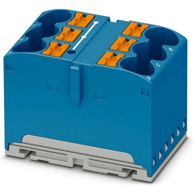 Phoenix Ptfix 6X10/S Verteiler - 6-poliger - Blau - Elektronikzubehör Phoenix Ptfix 6X10/S Verteiler - 6-poliger - Blau - Elektronikzubehör