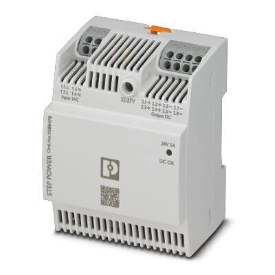 Phoenix Contact STEP3-PS/1AC/24DC/5/PT Netzteil - 24V 5A DIN-Schiene Phoenix Contact STEP3-PS/1AC/24DC/5/PT Netzteil - 24V 5A DIN-Schiene