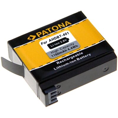 Patona 1235 Lithium-Ion Kameraakku - für GoPro Hero 4 Patona 1235 Lithium-Ion Kameraakku - für GoPro Hero 4