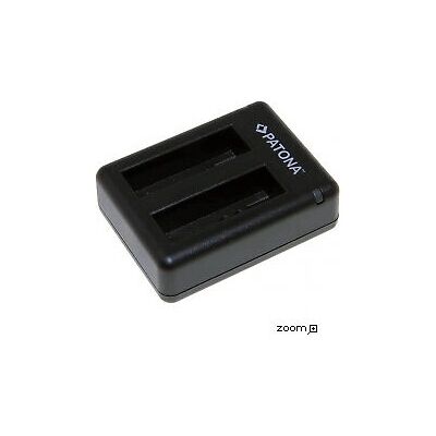 Caricabatterie doppio PATONA per GoPro HERO4 - Kit batterie e alimentazione Caricabatterie doppio PATONA per GoPro HERO4 - Kit batterie e alimentazione