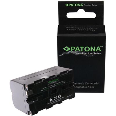 Batteria per videocamera Patona NP-F750 - Alta capacità Lithium-Ion Batteria per videocamera Patona NP-F750 - Alta capacità Lithium-Ion