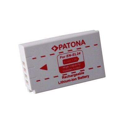 Batteria Nikon EN-EL24 - Patona 550mAh per Nikon 1 J5 Batteria Nikon EN-EL24 - Patona 550mAh per Nikon 1 J5