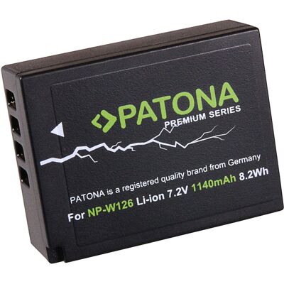 PATONA Fuji NP-W126 Kamera Akkumulátor - Li-Ion 1140mAh PATONA Fuji NP-W126 Kamera Akkumulátor - Li-Ion 1140mAh