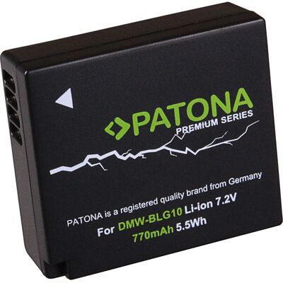 Batteria PATONA DMW-BLG10 - Fotocamera Lithium-Ion 770mAh Batteria PATONA DMW-BLG10 - Fotocamera Lithium-Ion 770mAh